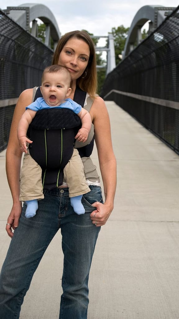 when can i carry my baby with a baby carrier  by strollerforbabies.com 