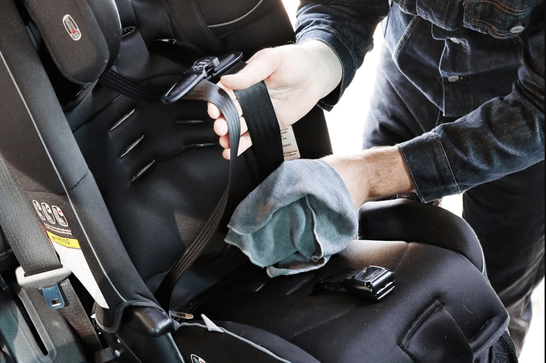 how to clean a baby car seats